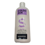 Shampoo Matizador Silver Cabello Teñido 500ml Color Age