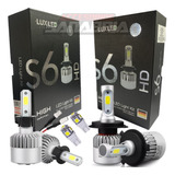 Combo 2 Kit Led Cree S6 H4 + H3 + T10 Corsa Fun Celta Gol Up