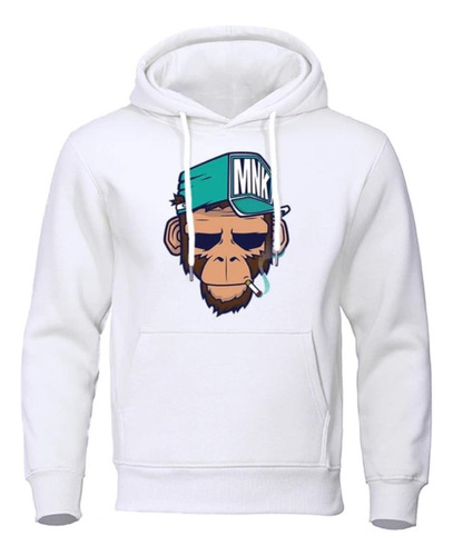 Blusa Moletom Premium Macaco The Boss De Frio Tecido Quente