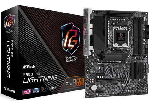 Placa Mãe Asrock B650 Pg Lightning, Ddr5