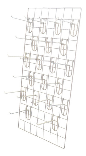 Paq 16 Rejillas De 50x100cm Y 500 Ganchos Portablister 15cm