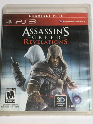 Assassins Creed Revelations Ps3 Fisico Original Ubisoft