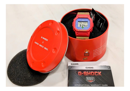 Reloj Casio G-shock Edición Especial Super Mario Bros 