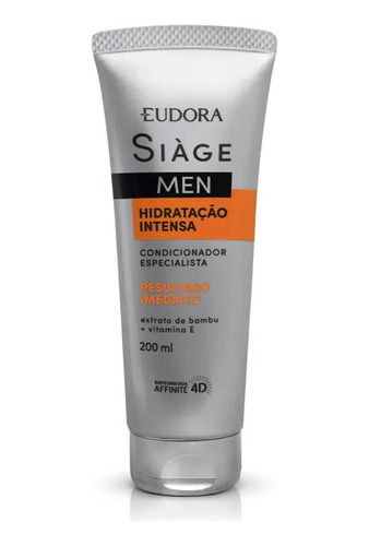 Eudora Condicionador Siàge Men Hidratação Intensa 200ml