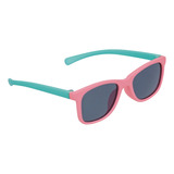 Óculos De Sol Infantil C/ Proteção Uva Uvb Rosa/verde Buba M