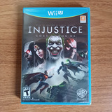 Jogo Injustice Gods Among Us Nintendo Wiiu Lacrado