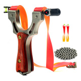 Atiradeira Estilingue Profissional Slingshot M21+300esferas