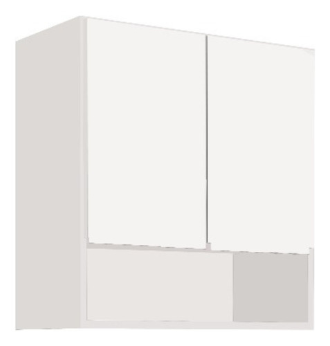 Modulo Armário Aéreo Com Duas Portas Branco