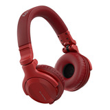 Fone De Ouvido On-ear Gamer Sem Fio Pioneer Dj Hdj-cue1bt Vermelho