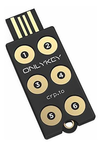 Usb Llave Safe Onlykey Fido2 / U2f Security Key Y Hardware P