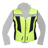 Chaleco Moto Samurai Tokio Reflectivo Amarillo Fluo Cordura 