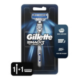 Máquina Para Afeitar Gillette Mach3 Turbo Afeitadora