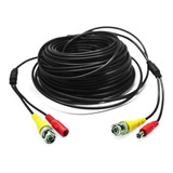 Cable Para Camaras De Seguridad Cctv Video Y Poder 40metros