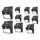 Pack 10 Foco Led 20 Con Sensor Movimiento