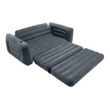 Intex Sillon Sofa Cama Inflable Queen Portavasos