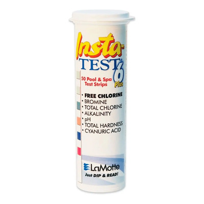 Insta-test 6 (analizador De Cloro, Ph + 4 Valores) Uso Fácil | Meses sin interés