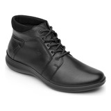 Bota Botín Dama Casual Clásico Confort Flexi 25911 Negro  