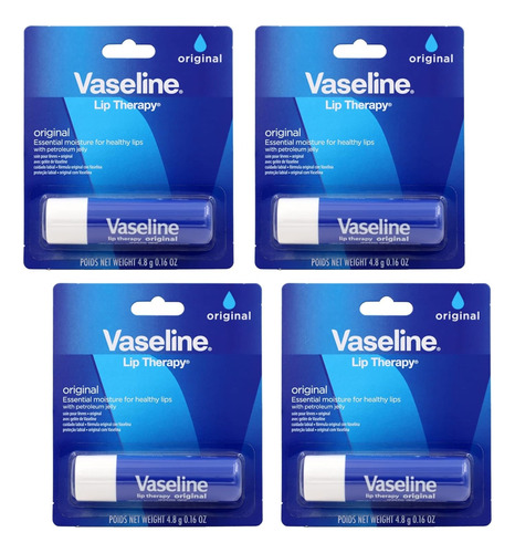 Vaseline Lip Therapy Care Original, Nutricion De Accion Rapi