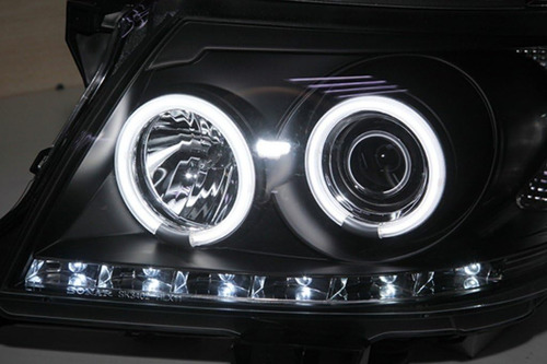 Faro Led Con Ojo De Angel Toyota Hilux 2006-2011 Foto 4