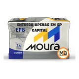Bateria De Carro Mf80cd Moura 80ah Start-stop Efb