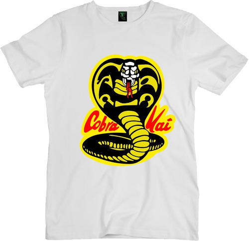 Polera Cobra Kai Strike First Diseños Niños Adultos Unisex