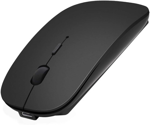 Mouse Dual Inalambrico Con Bluetooth Y Usb Recargable 