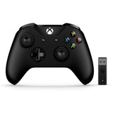 Control Inalambrico Xbox De Microsoft + Adaptador Inalambrio