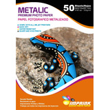 Papel Fotografico Metalizado Premium A4 De 220g 50 Hojas