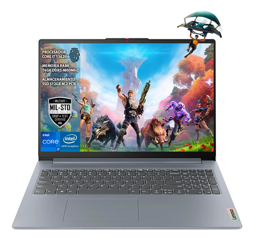 Portátil Lenovo Ideapad Slim 3 Core I7 13620h 16gb 512gb 15 