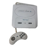 Mega Drive Console Nacional Tectoy Branco Ultra Raro 