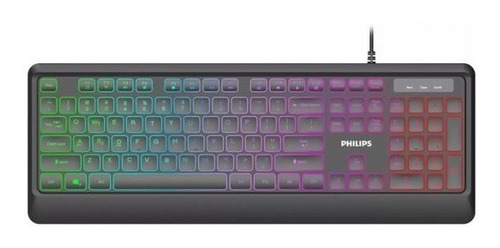 Teclado Gamer Philips G294 Retroiluminado Alambrico