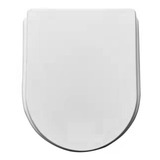 Tapa Asiento Inodoro Murano Herraje Metal Blanco Laqueado