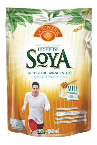 Leche Soya Polvo-la Superior250 - g a $52