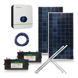 Kit Solar Full 3000w Casas Cortes De Luz Ahorro | Intermedio