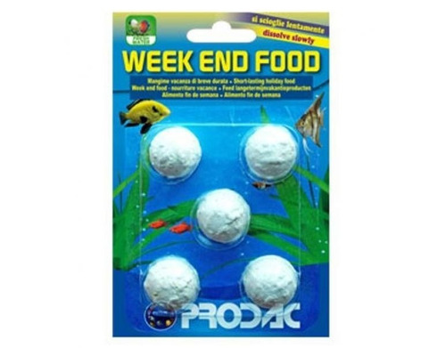 Prodac Weekend Food Original De Mundo Acuatico