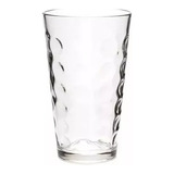 Vaso Alto De Vidrio Durax Irupe 350 Cc X48 Kuchen Transparente