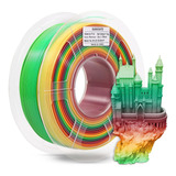 Filamento De Impresora 3d, Cambio De Color Arco Iris Pla Fil