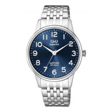 Reloj Para Hombre Q&q Superior S280j205y Plateado