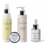 Cumelen Kit Piel Acne Serum Leche Limpieza Tonico Balsamo 