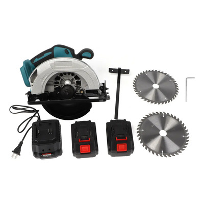 Sierra Circular Eléctrica Inalámbrica Madera Con 2 Baterías Dos Discos Guantes, Sierras Inalambricas, Sierra Para Madera, Sierra Circular Para Madera, Sierra Circular | Meses sin interés