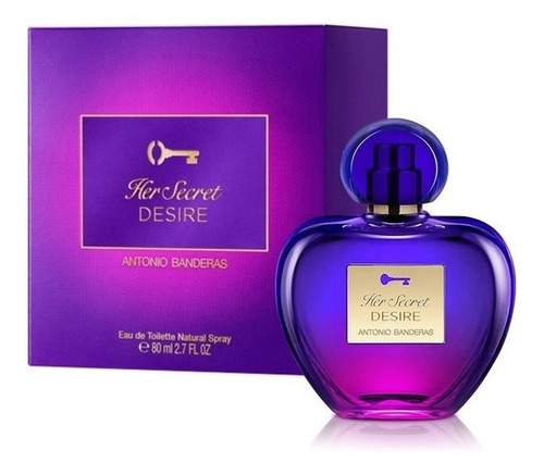 Antonio Banderas Her Secret Desire Edt 80ml