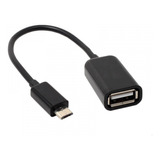 Cable Otg Adaptador Micro Usb V8 Tablet Celular Pen Drive