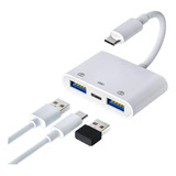 Adaptador Usbc Usb Para Macbook Samsung Pendrive Otg