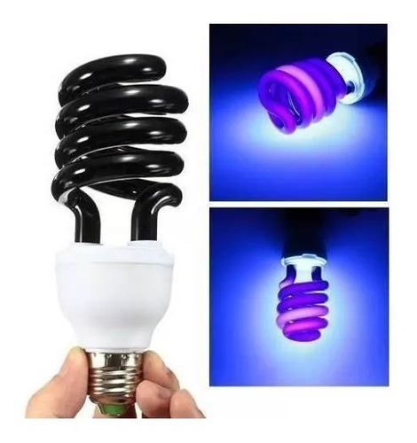 Ampolleta Uv Fiesta Flúor 40w E27 Luz Negra Ultravioleta