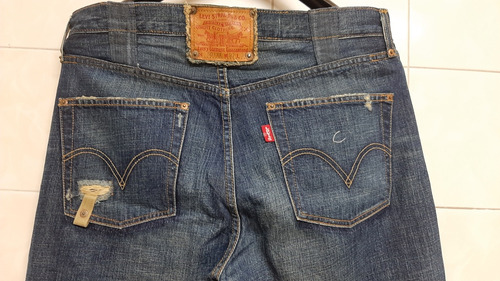 Calça Jeans Levis 501 Xx Edição Limitada  34x34 44 Custom 