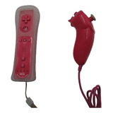 Control Wii Remote Rosa Nintendo Wii Original Motion Plus