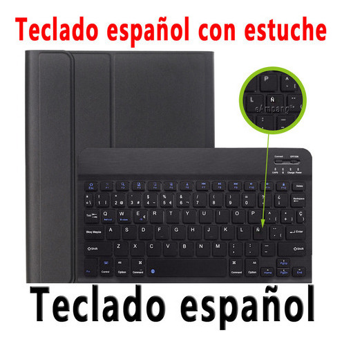 Funda De Teclado Retroiluminada Para Ratón Inalámbrico Bluet