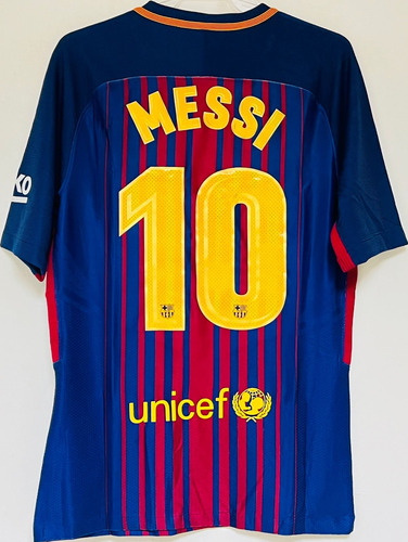 Jersey Barcelona 2019 Local Barza Lionel Messi Versión Juego