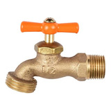 Llave De Bronce Para  Manguera 1/2  Lmc01 Urrea