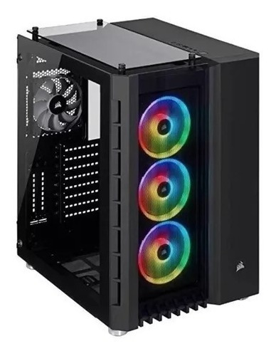 Gabinete Atx Crystal Series 680x Rgb Tempered Glass Negro